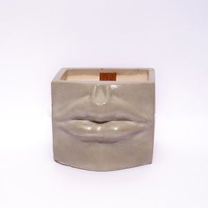 Hand made 3D Soy Concrete Candle